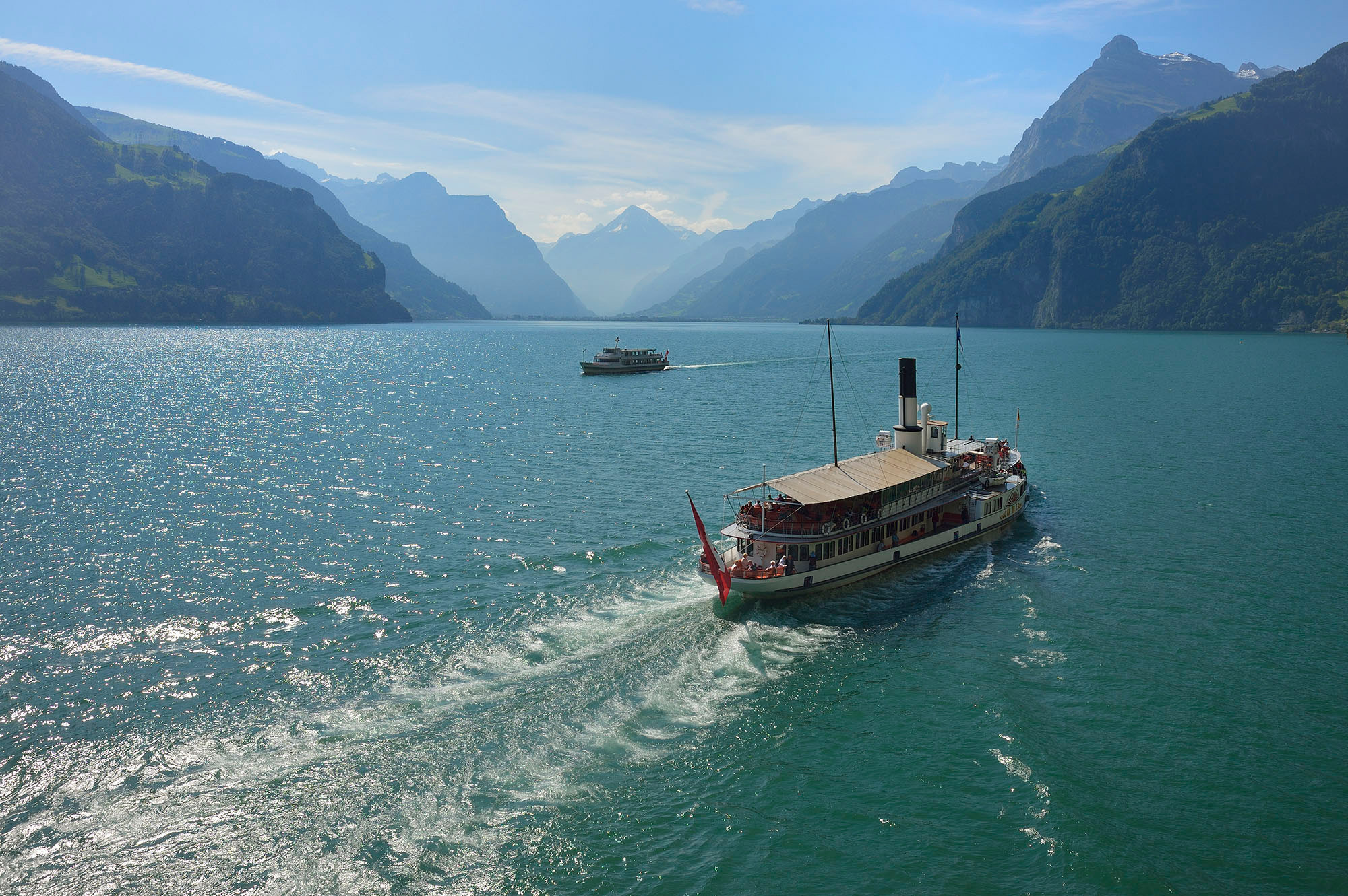 Швейцария (Люцернское озеро) круиз на теплоходе