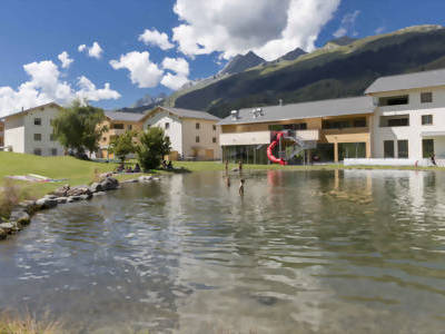 Lac de baignade de Brigels
